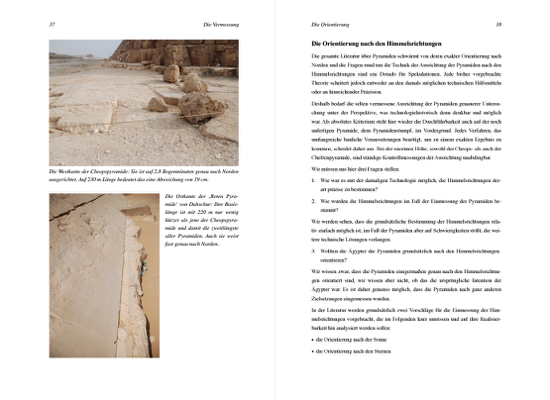 Details: Orientierung und Ausrichtung der Pyramiden - © Eckart Unterberger